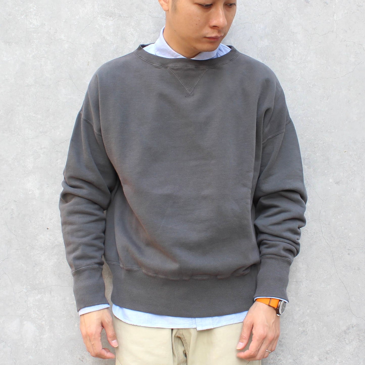 RIDING HIGH - DUSTY COLOR CREW SWEAT