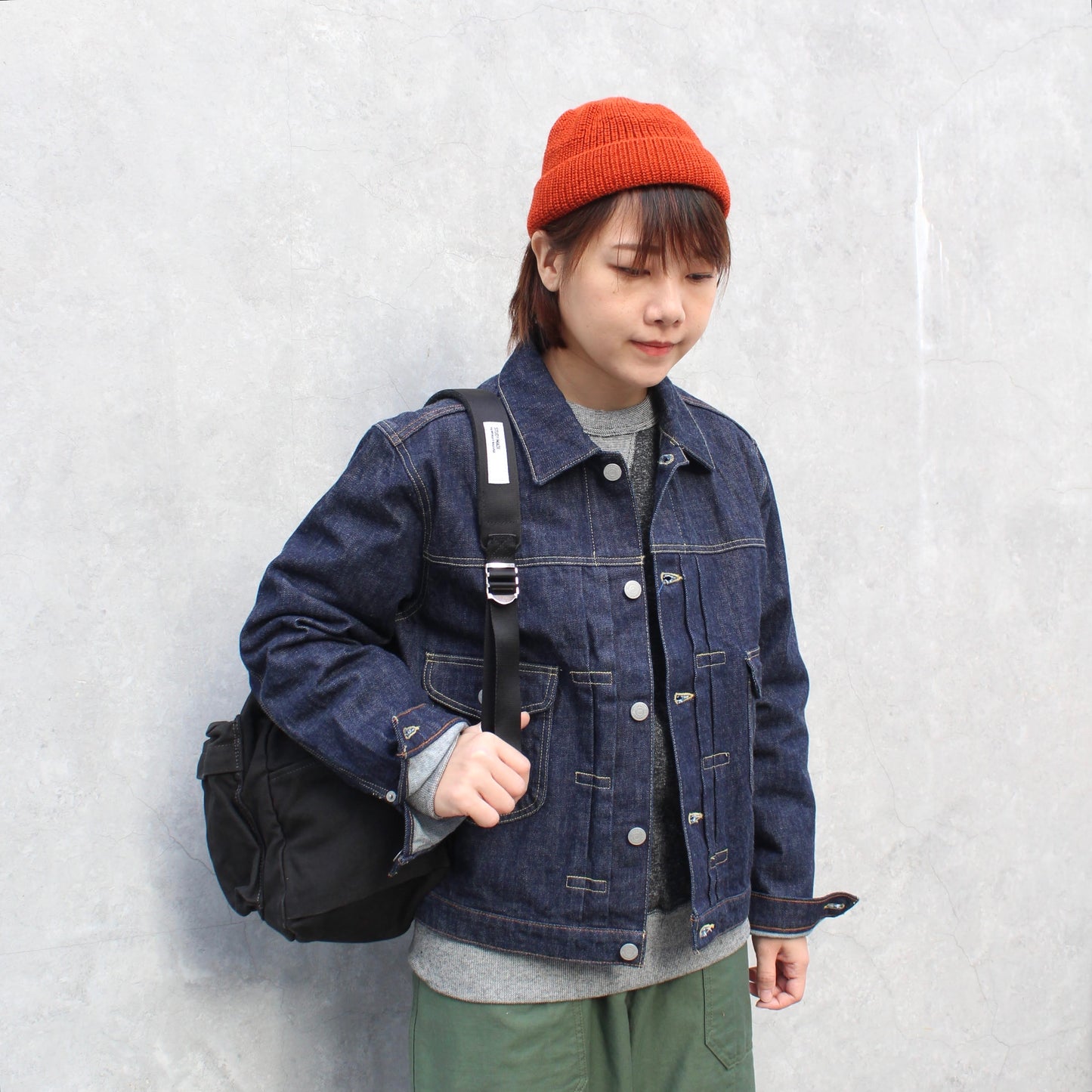 BROOKLYN OVERALL - 
13.5OZ SHORT DENIM JACKET