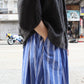 DMG -
 Stripe Board Long Skirt