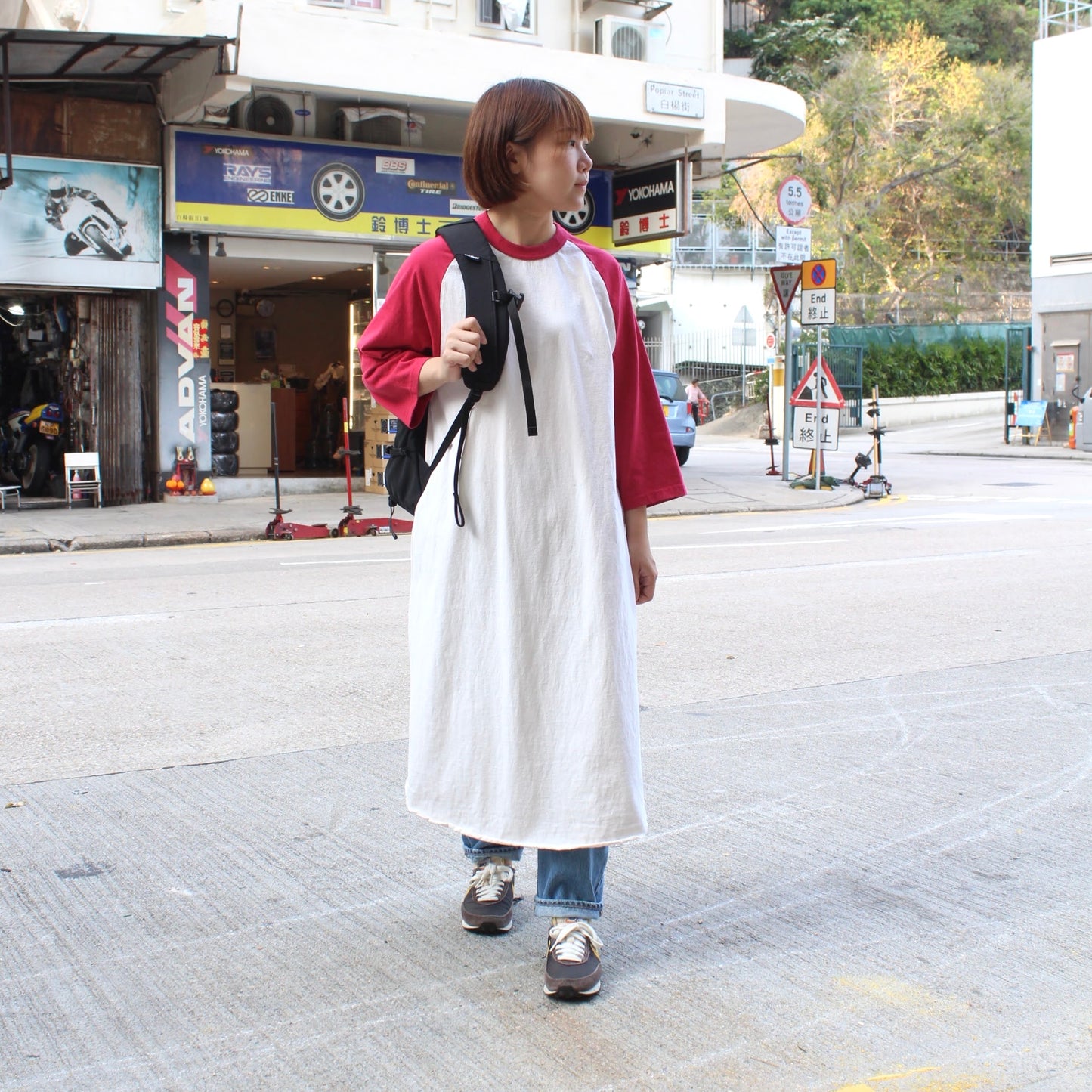 WALLA WALLA SPORT - 3/4 SLEEVES ONE PIECE