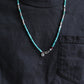 Atease - 
SILVER & TURQUOISE BZ NECKLACE