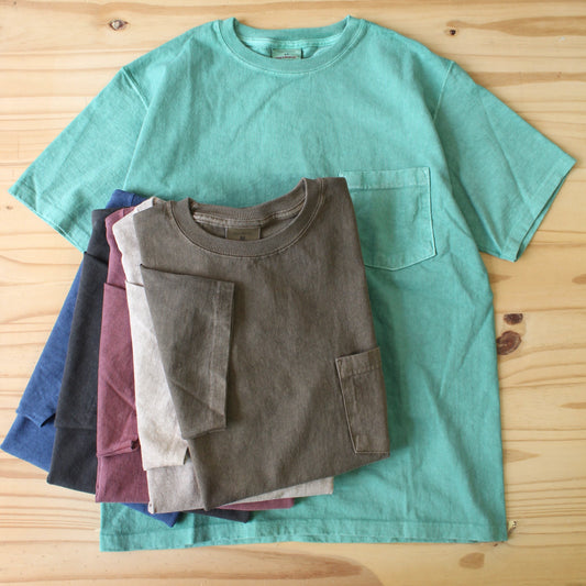 GOODWEAR (Japanese version) -
 7.2OZ S/S POCKET TEE
 (PIGMENT DYE)
