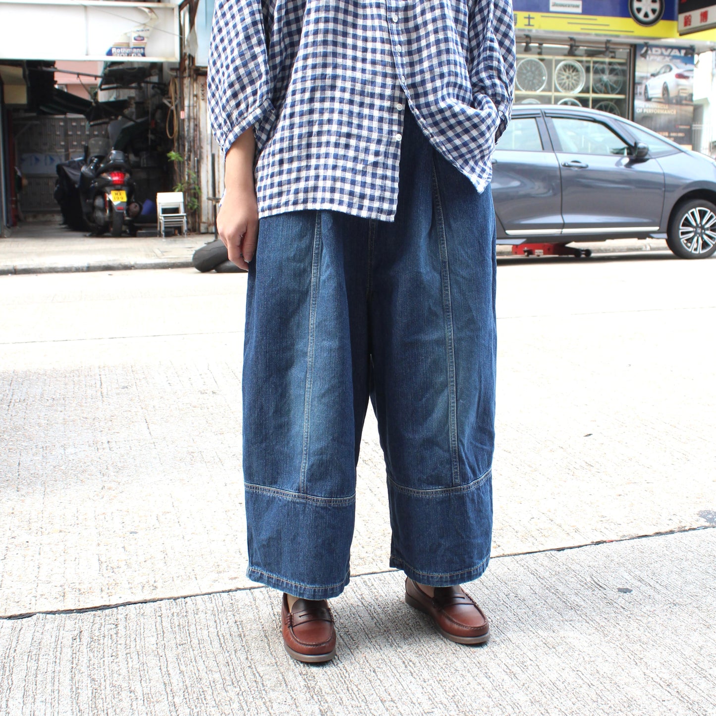 Brocante - Tonneau 11OZ Denim Pants(Used Wash)
