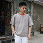 SOGLIA - OPEN END S/S BORDER TEE