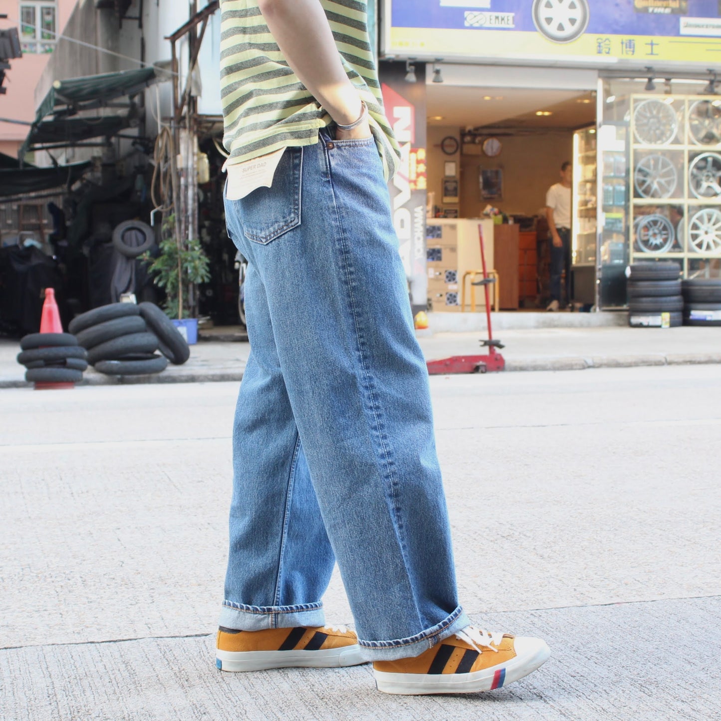 OrSlow -
SUPER DAD’S DENIM
(USED WASH)
