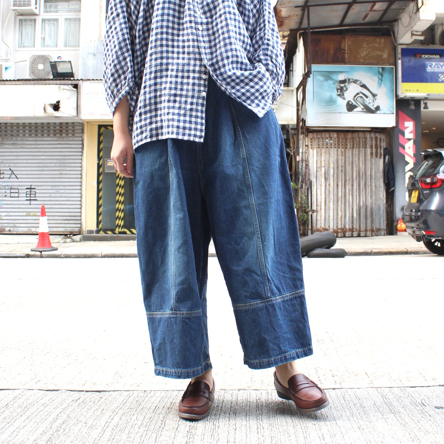 Brocante - Tonneau 11OZ Denim Pants(Used Wash)