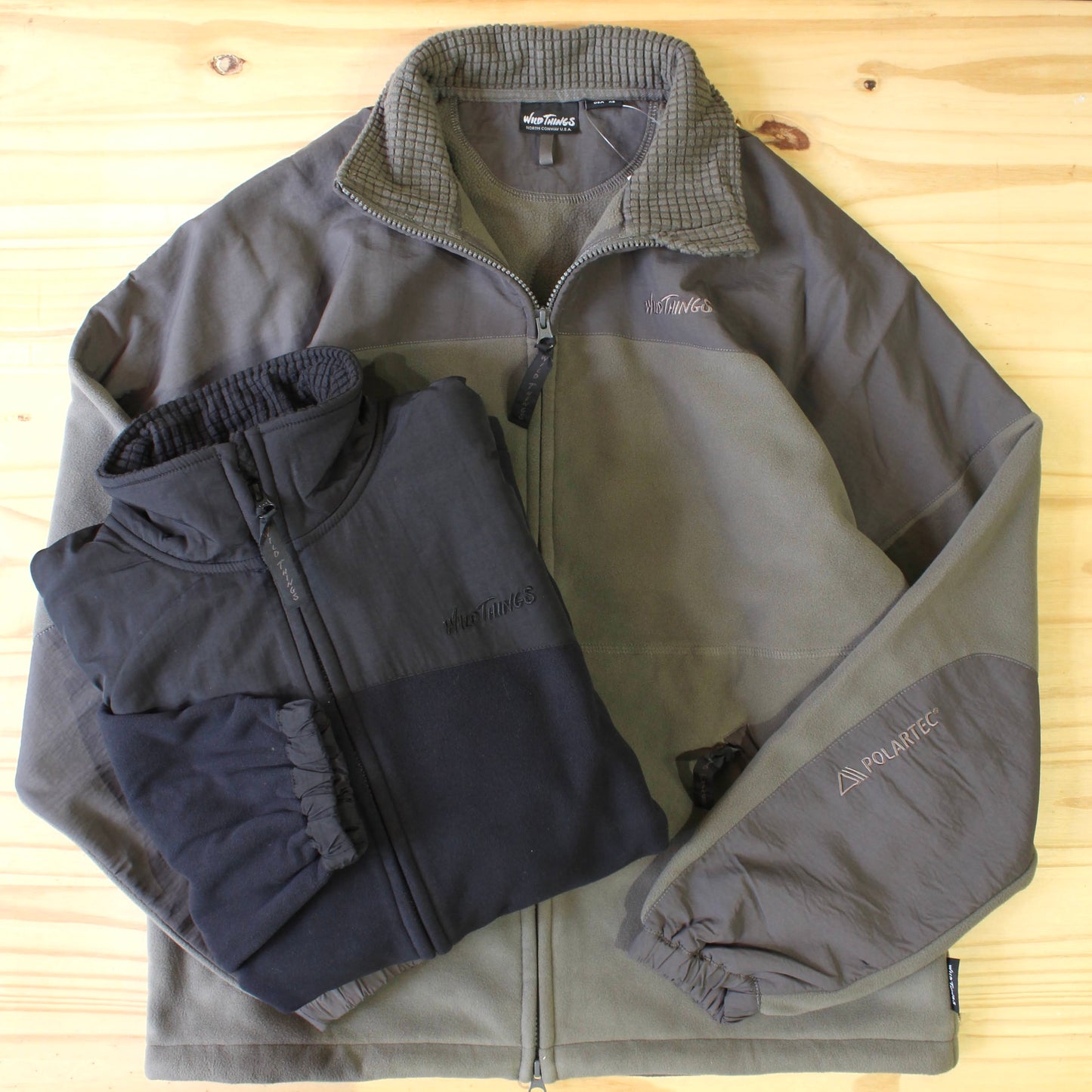 WILD THINGS JAPAN - 
POLARTEC WIND PRO
ZIP UP JACKET