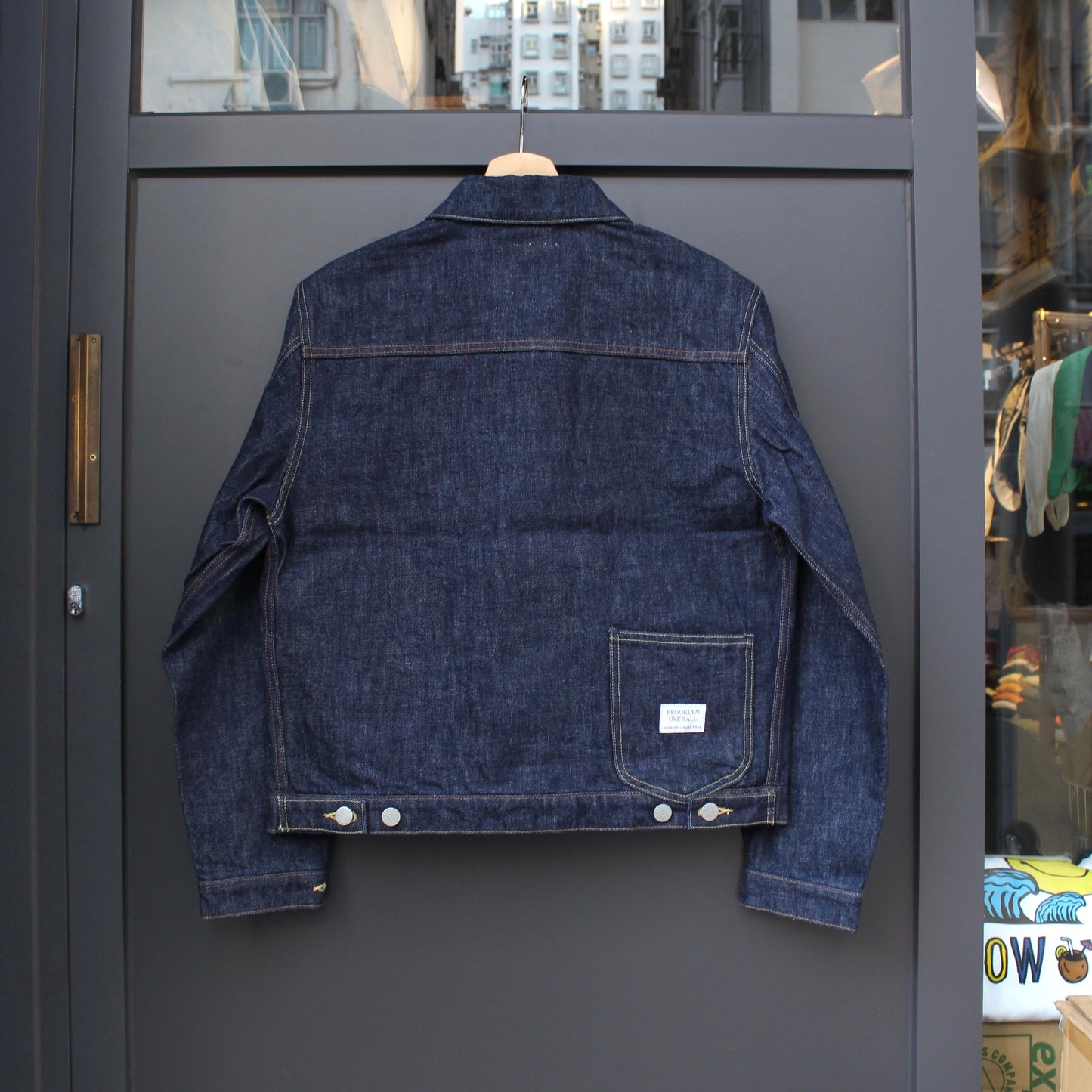 BROOKLYN OVERALL - 
13.5OZ SHORT DENIM JACKET
