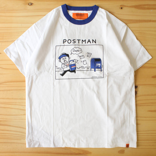 UNIVERSAL OVERALL Japanese version-
 WINDY JR. POSTMAN RINGER TEE