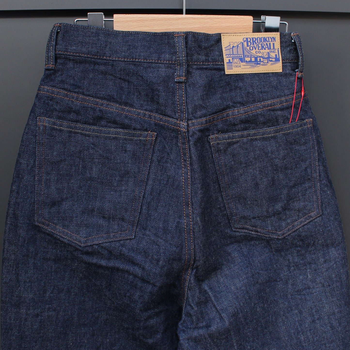 BROOKLYN OVERALL - 
13OZ TAPERED DENIM PANTS