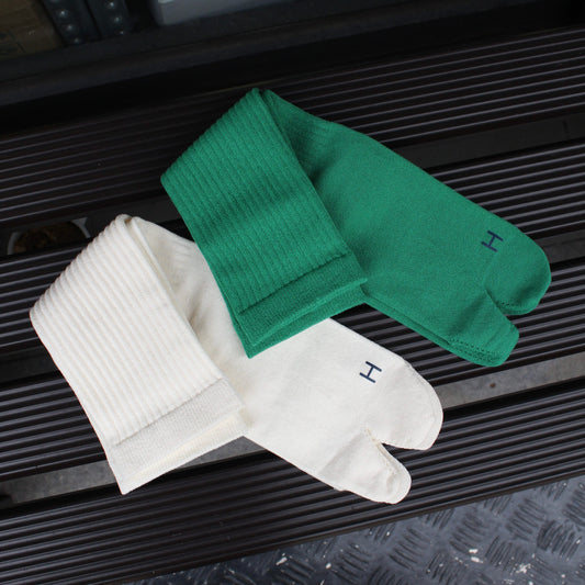 HATSKI - TABI WASHI(日本和紙) RIBBED SOCKS