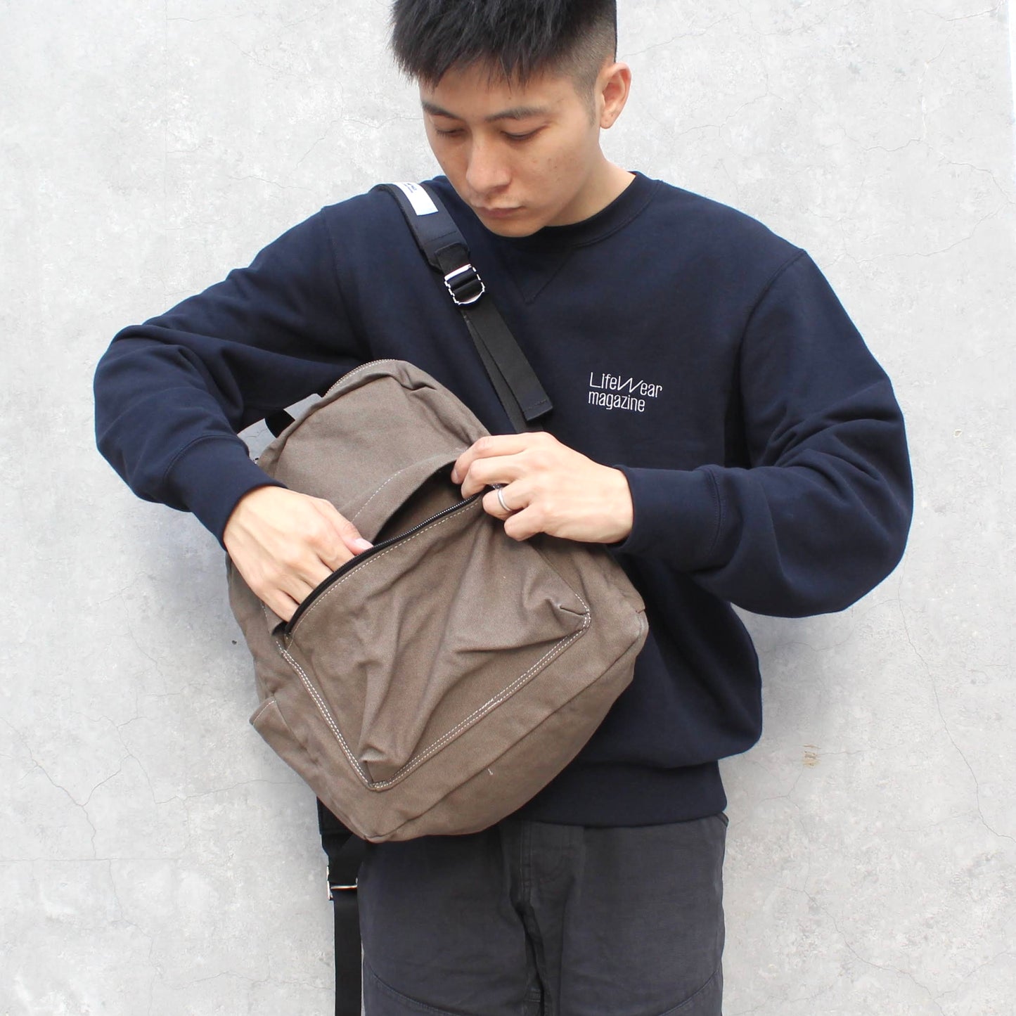 WONDER BAGGAGE -
 GARMENT DYE PACK