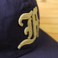 FELCO -
 TWILL STONE WASHED BB “F” FELT CAP