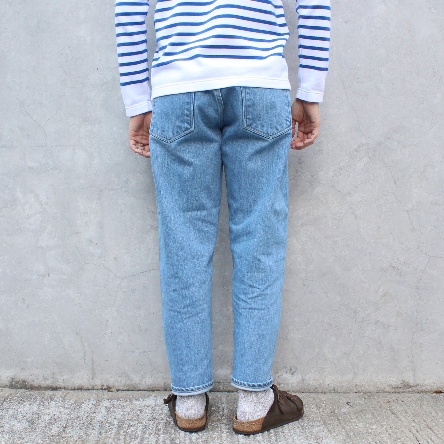 HATSKI - 15.6OZ Loose Tapered Denim (ICE BLUE)