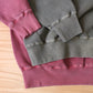 REDWOOD CLASSICS -
 HEAVYWEIGHT CREWNECK SWEATSHIRT WITH V INSERT
 (GARMENT WASHED)