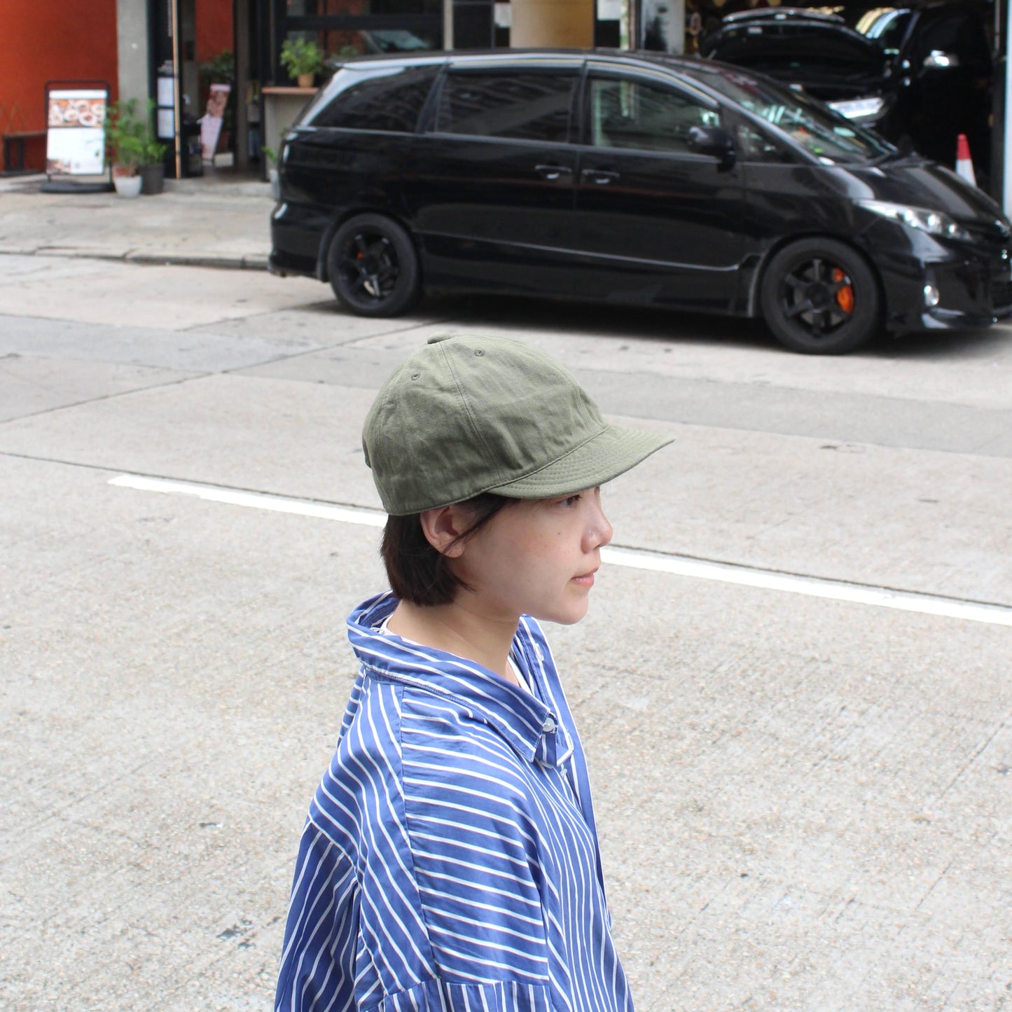 HIGHER -
VINTAGE HERRINGBONE(人字紋) CAP