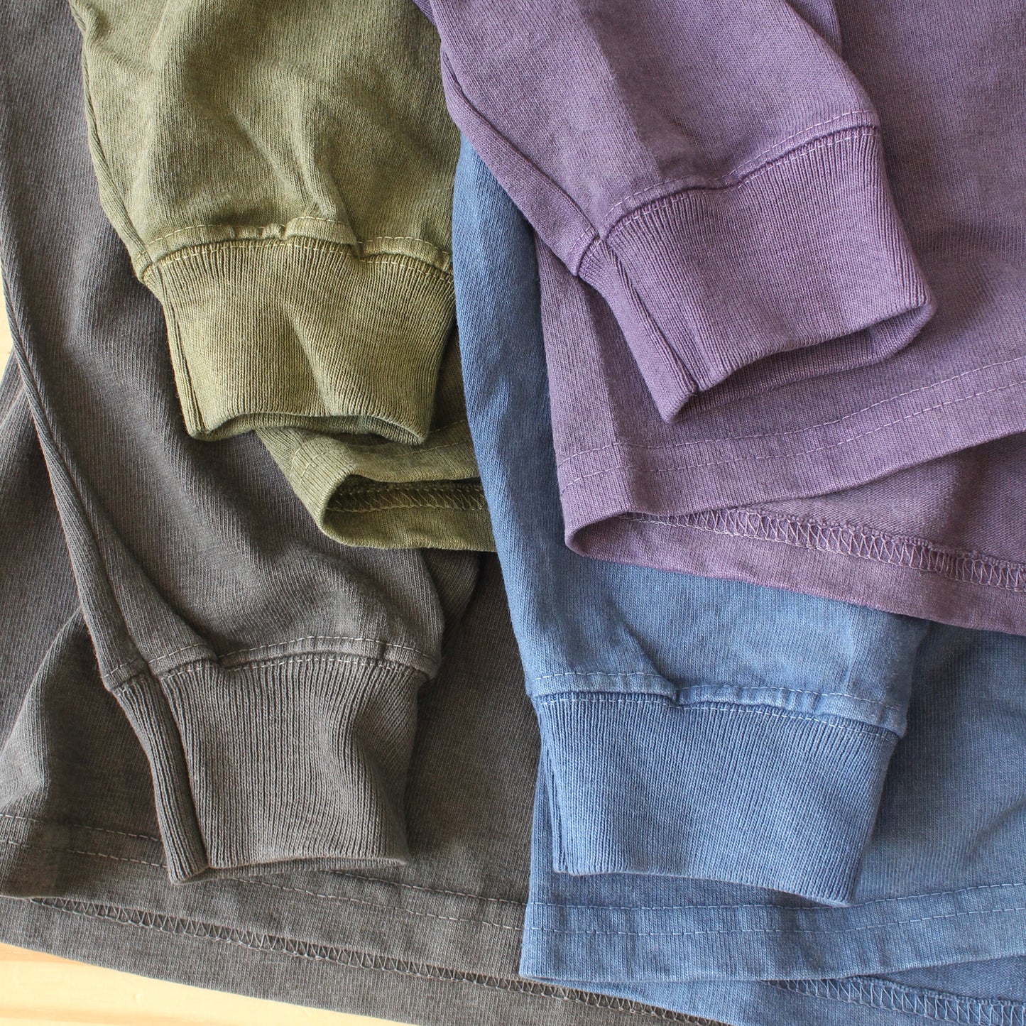 GOODWEAR (日版) - 7.2OZ L/S POCKET TEE PIGMENT DYE
