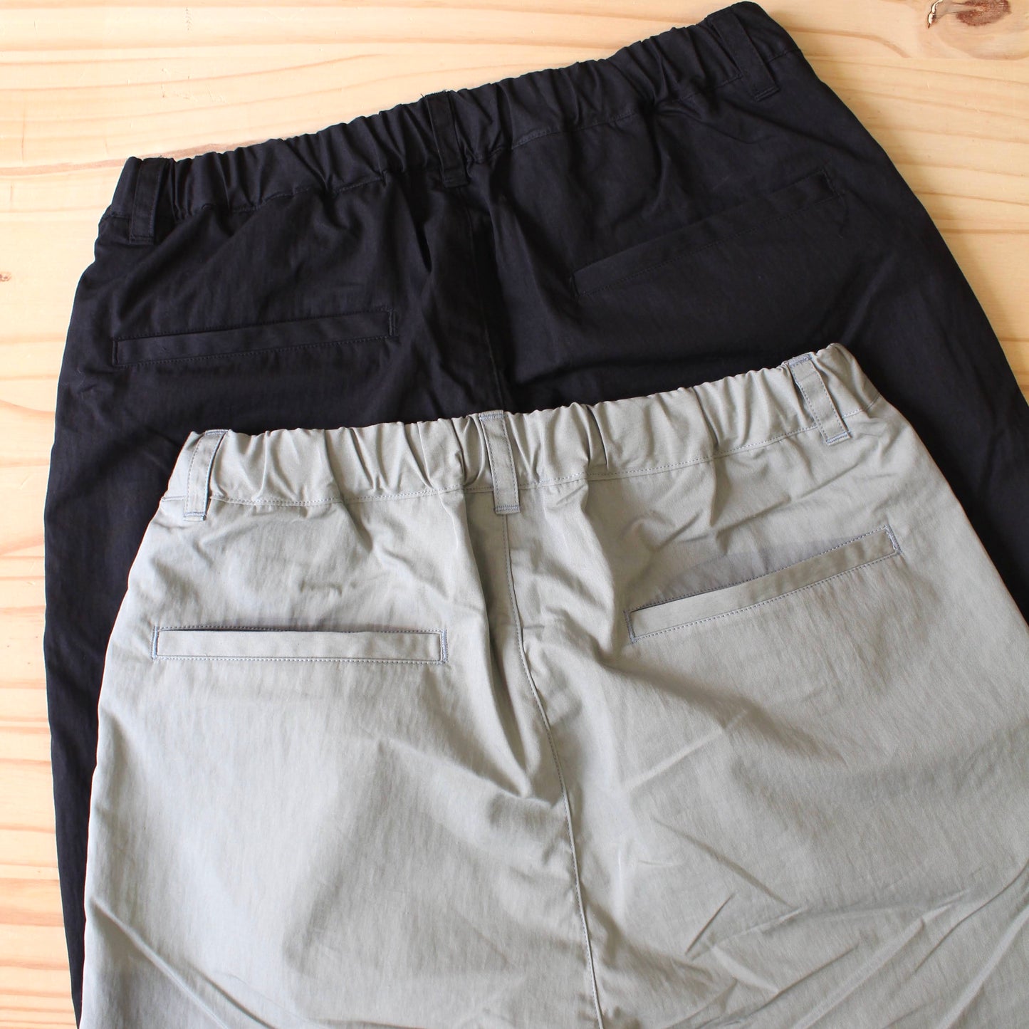 MANUAL ALPHABET -
 COTTON NYLON WEATHER PANTS