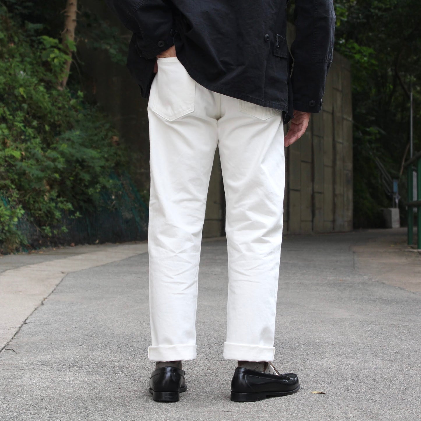OrSlow -
105 STANDARD FIT DENIM (WHITE)