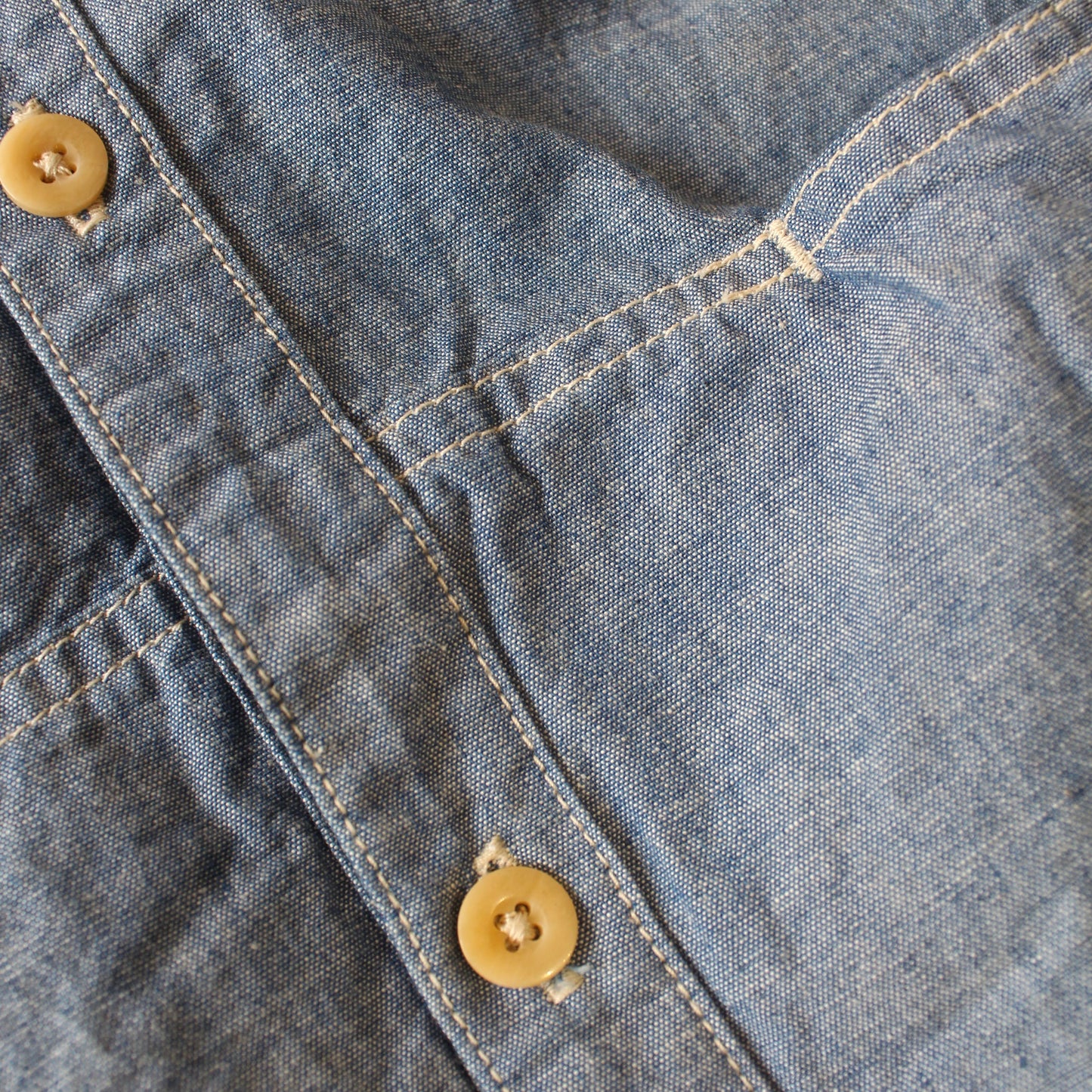 SPELLBOUND -
 US WORKER S/S CHAMBRAY SHIRT