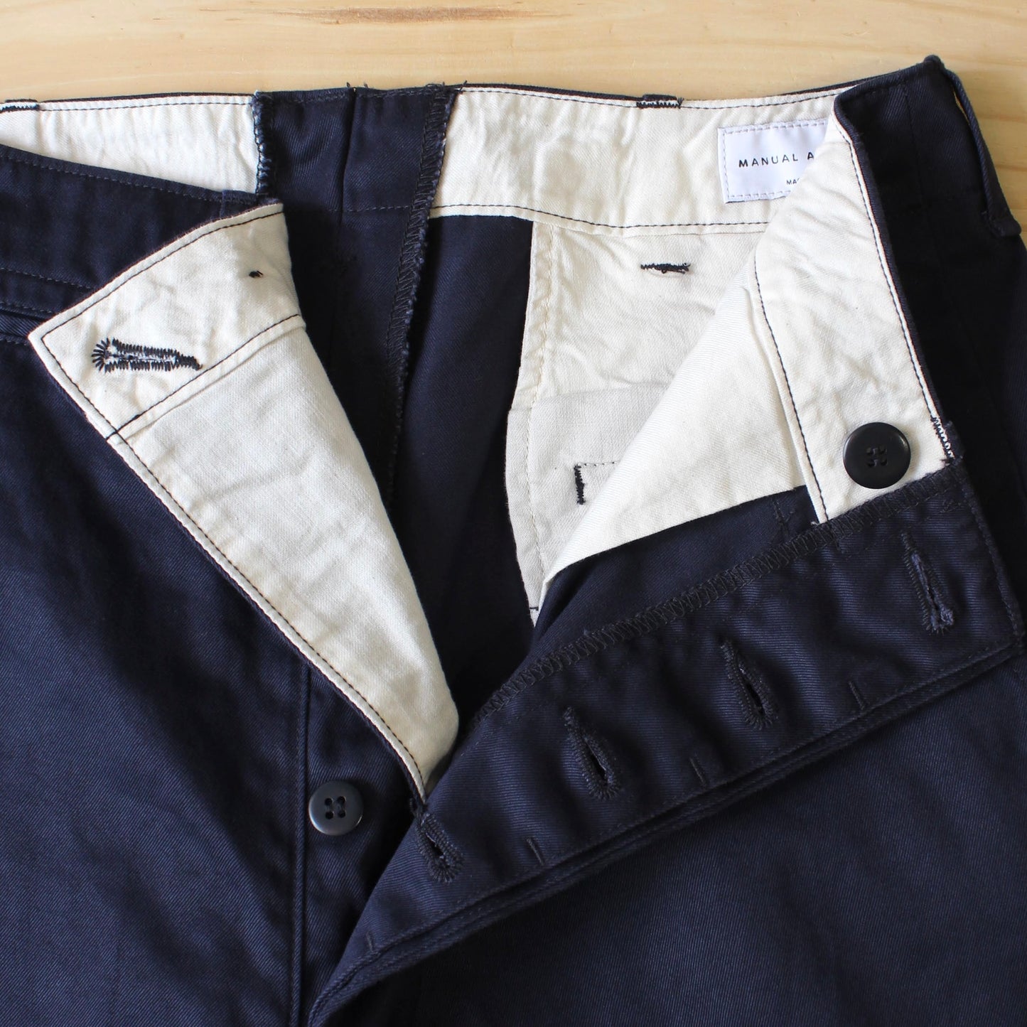 MANUAL ALPHABET - 
M-43 CHINO PANTS