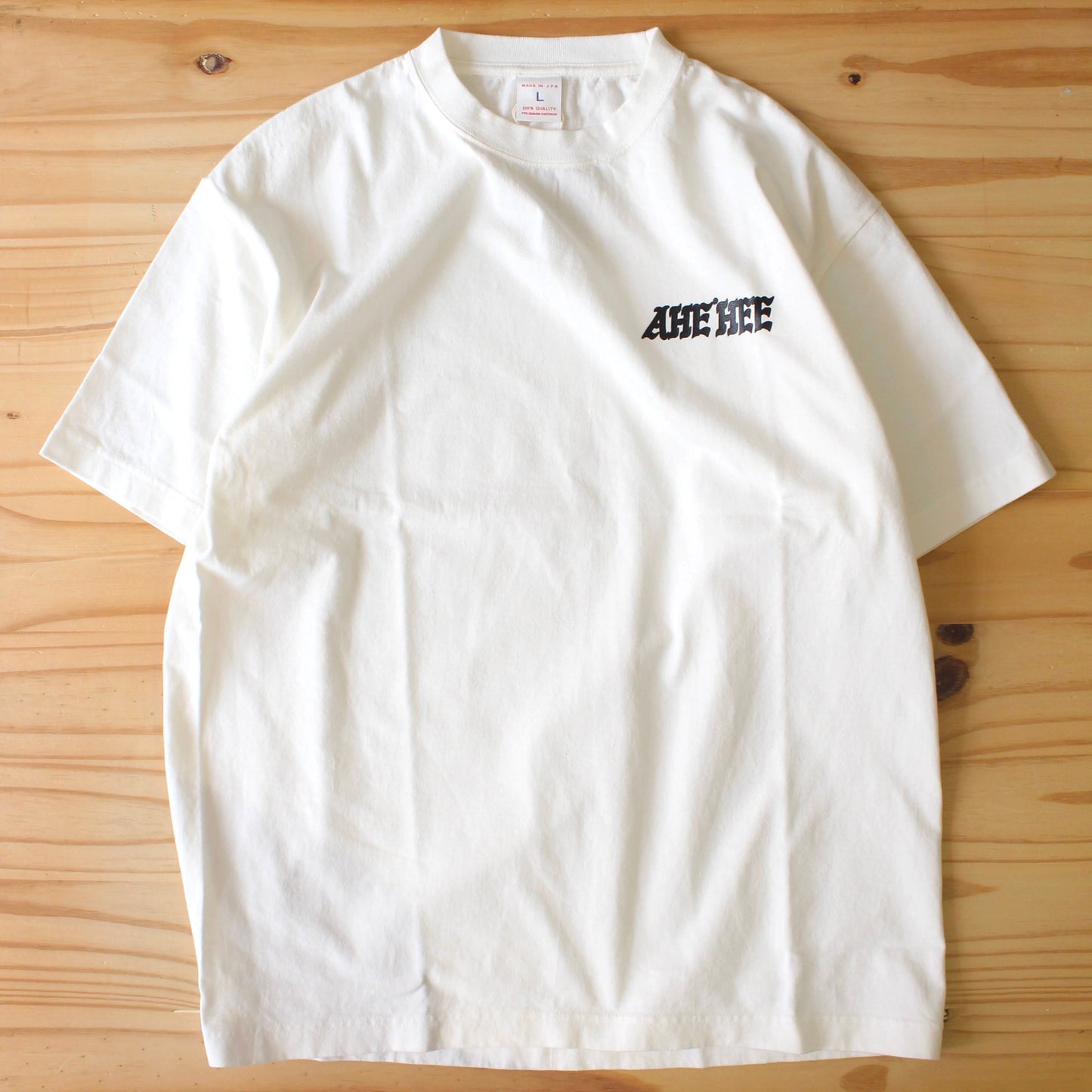 AheHee - CLASSIC LOGO HEAVYWEIGHT TEE