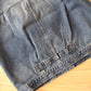 Or Slow -
40’S PLEATED FRONT BLOUSE DENIM JACKET
(USED WASH)