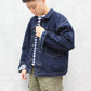 OrSlow - 40’S PLEATED FRONT BLOUSE DENIM JACKET