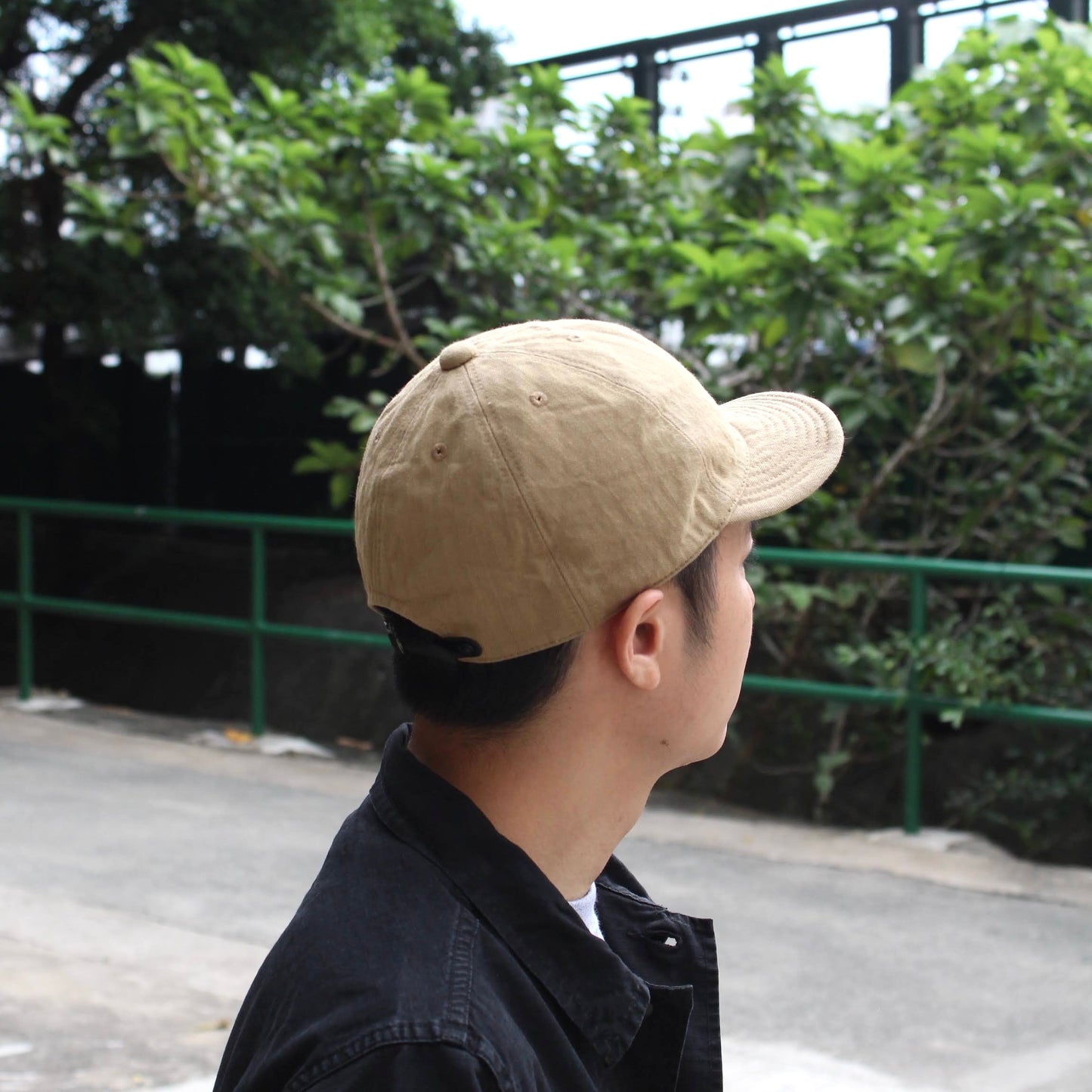 HIGHER -
 VINTAGE HERRINGBONE(herringbone pattern) CAP