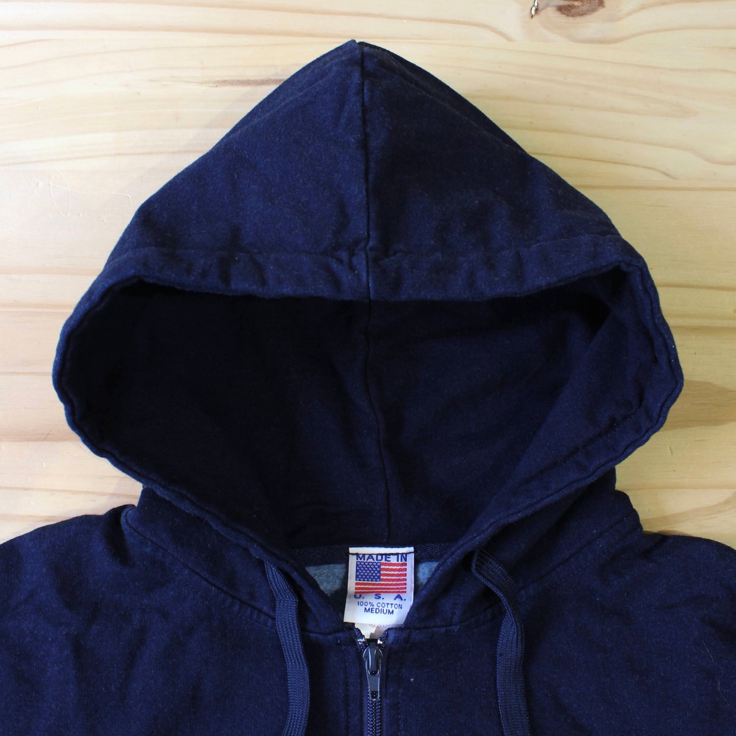 TYCA - INDIGO ZIP UP STONE WASHED