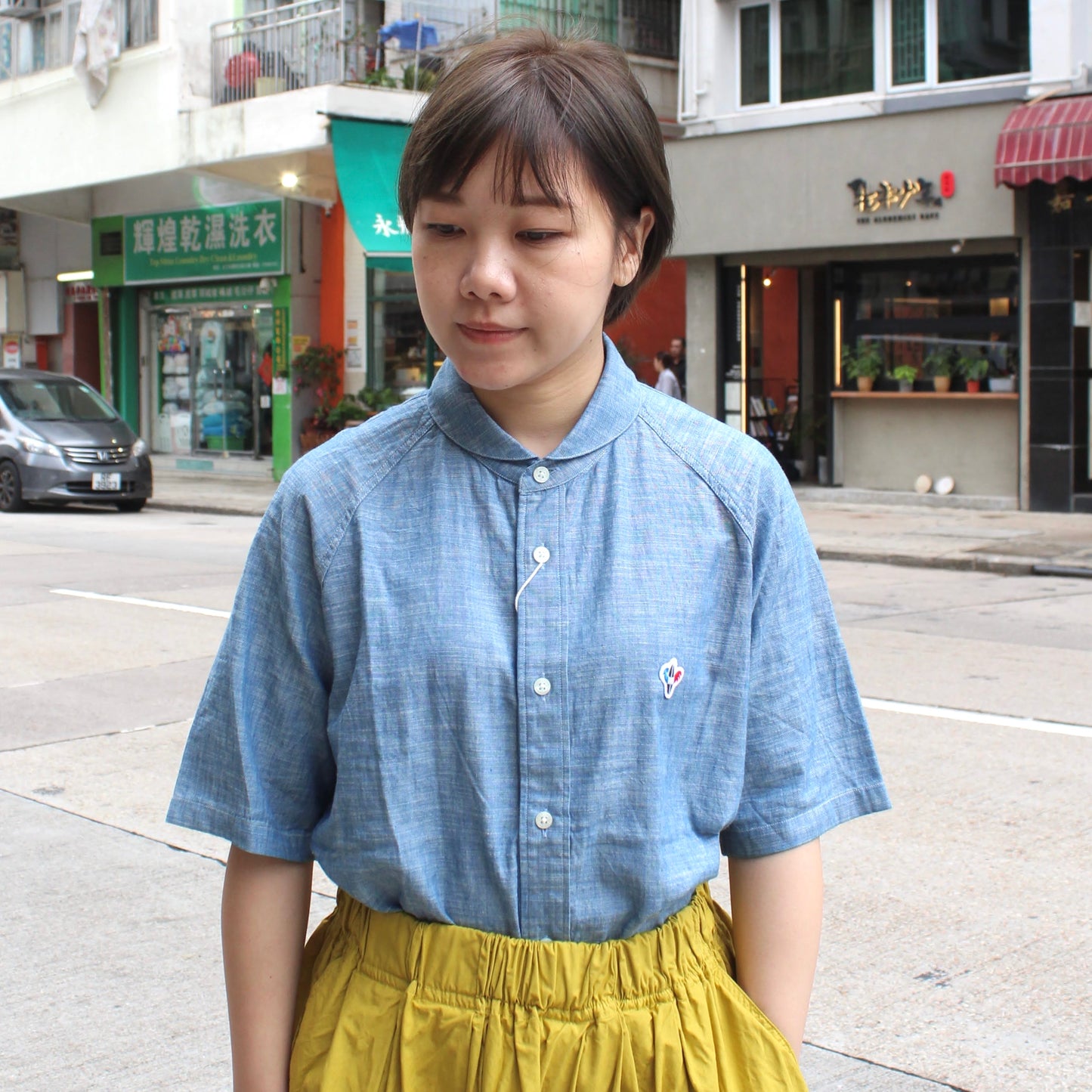 Arvor Maree - SAILOR S/S CHAMBRAY SHIRT