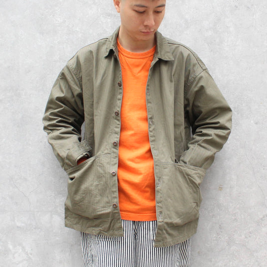 SPELLBOUND -
 HERRINGBONE WORKER SHIRT JACKET