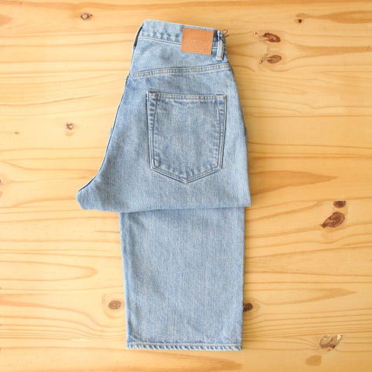 HATSKI - 15.6OZ Wide Tapered Denim(ICE BLUE)