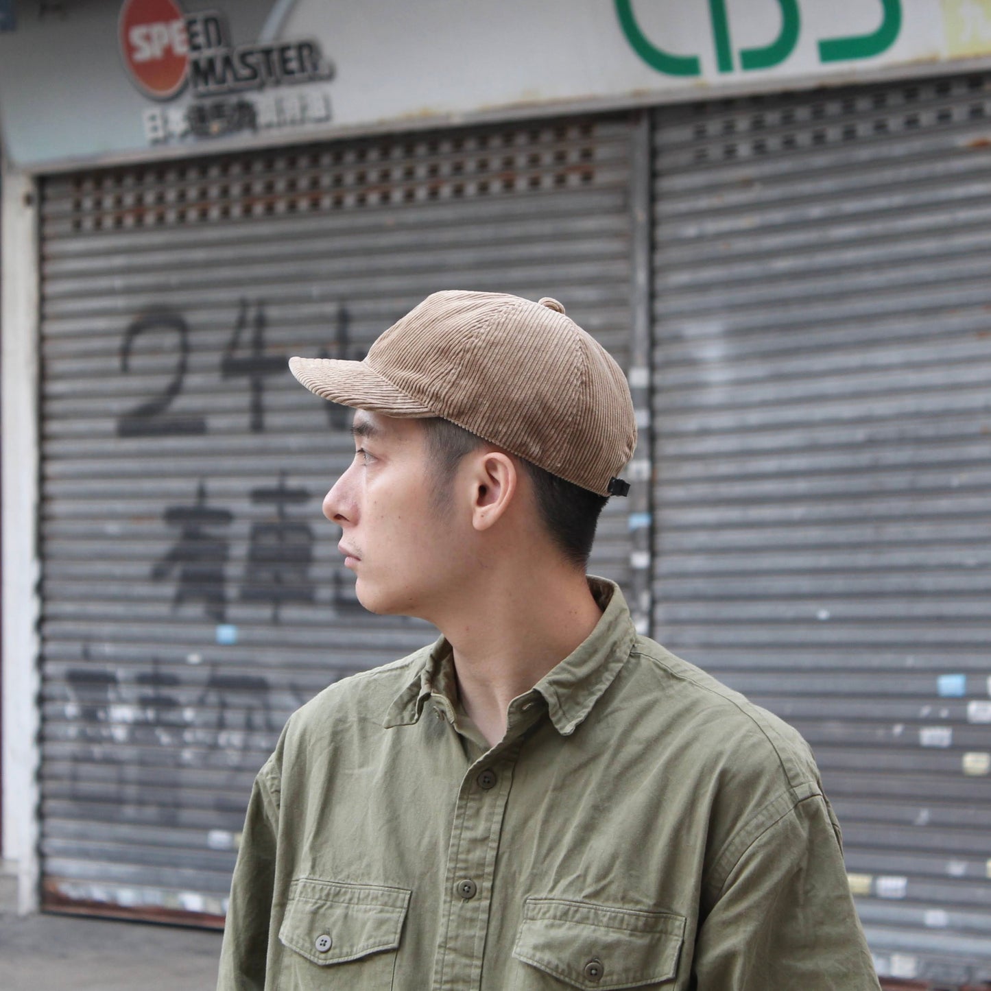 HIGHER - 
8wel CORDUROY CAP