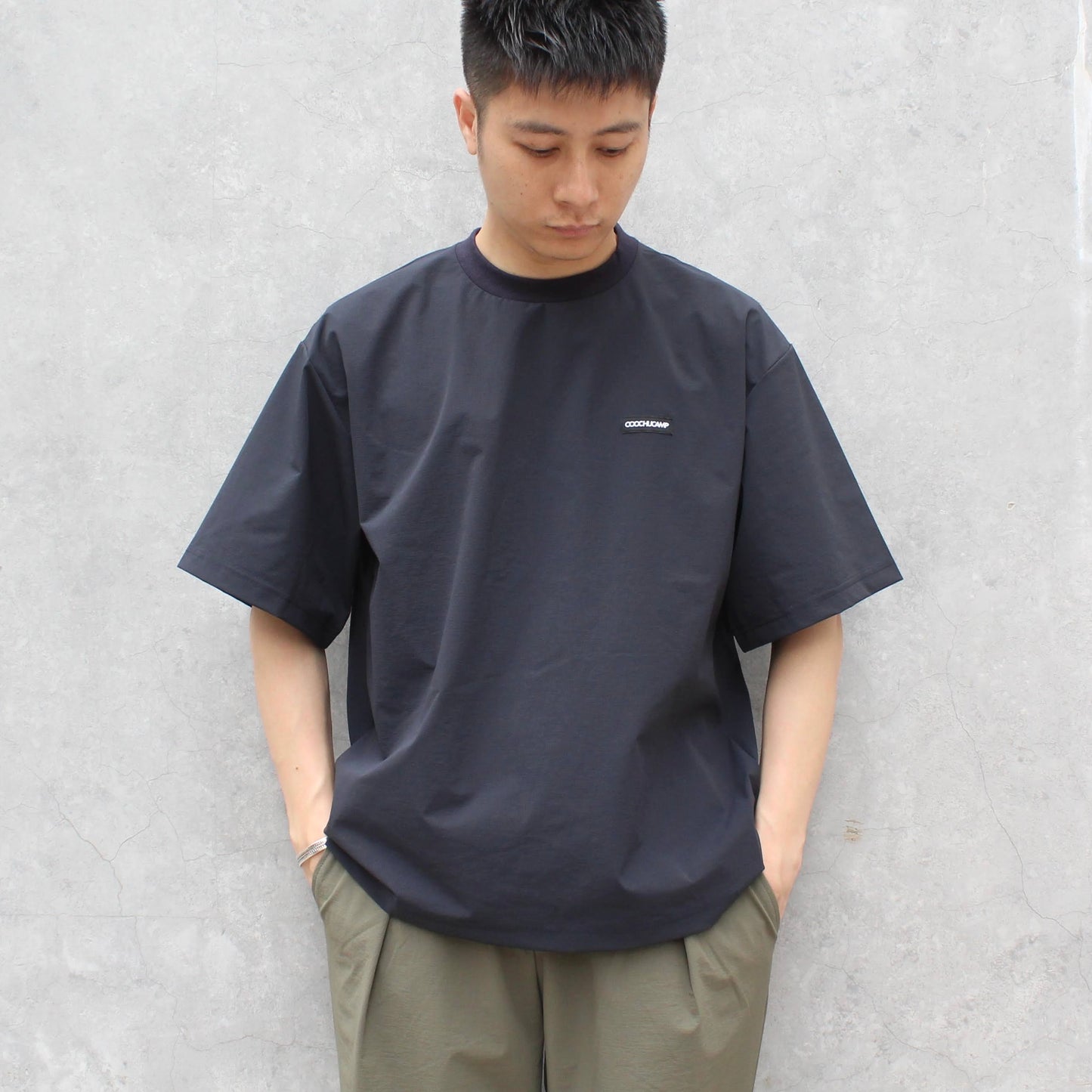 COOCHUCAMP -
 HAPPY 4WAY RELAX T-SHIRT