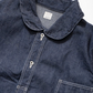 Ordinary Fits - 
ROUND COLLAR DENIM PULLOVER SHIRT