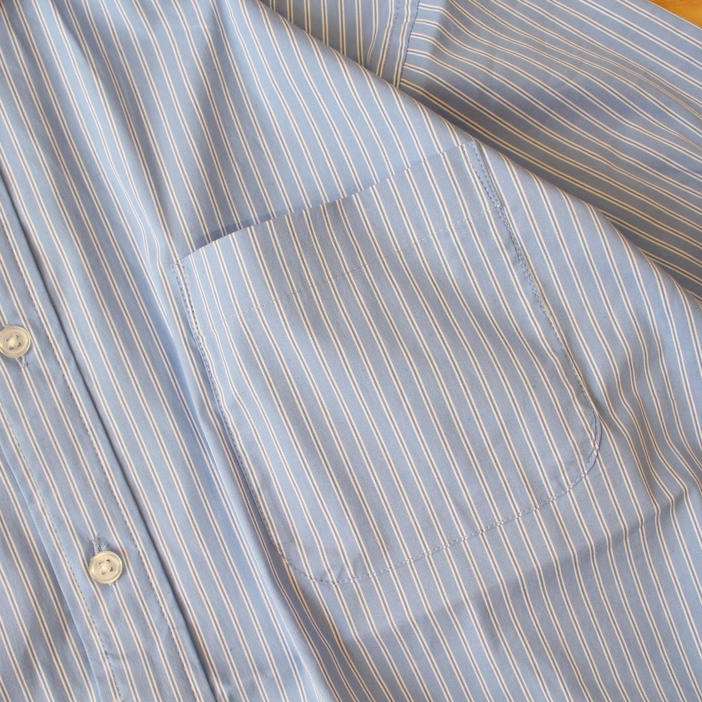 UNIVERSAL OVERALL -
COTTON NYLON L/S STRIPE SHIRT