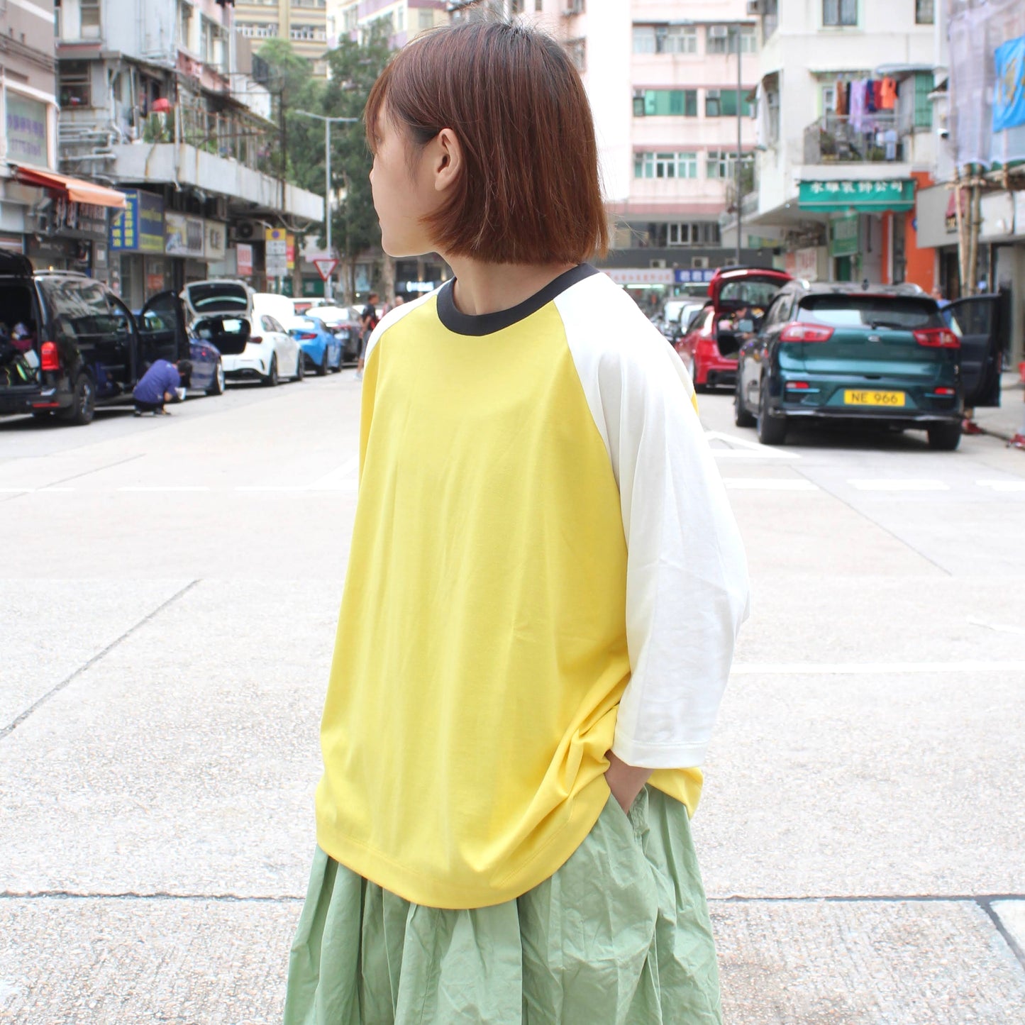 Ordinary Fits  - RAGLAN BICOLOR TEE
