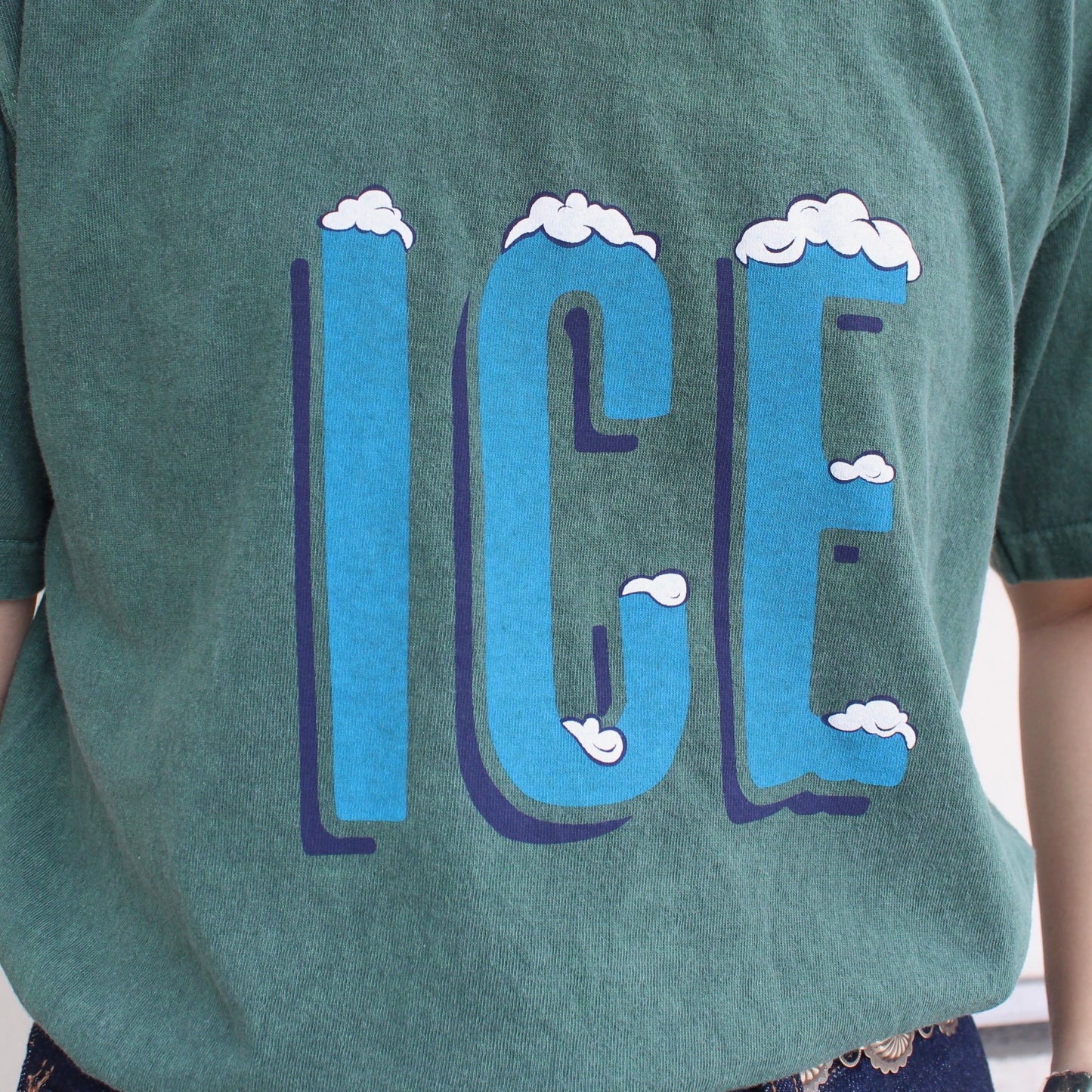 DMG -
 ICE PIGMENT DYE PRINT TEE