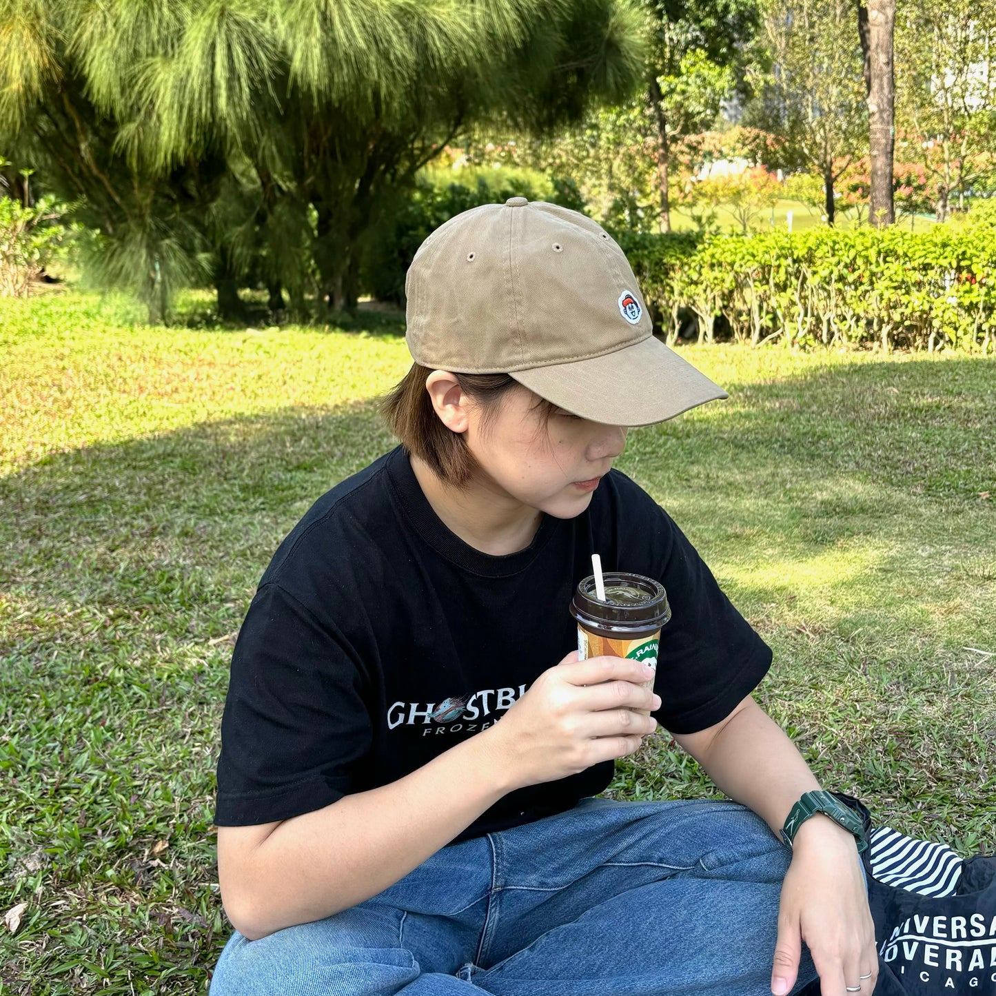 UNIVERSAL OVERALL -
 WINDY JR LOGO CAP