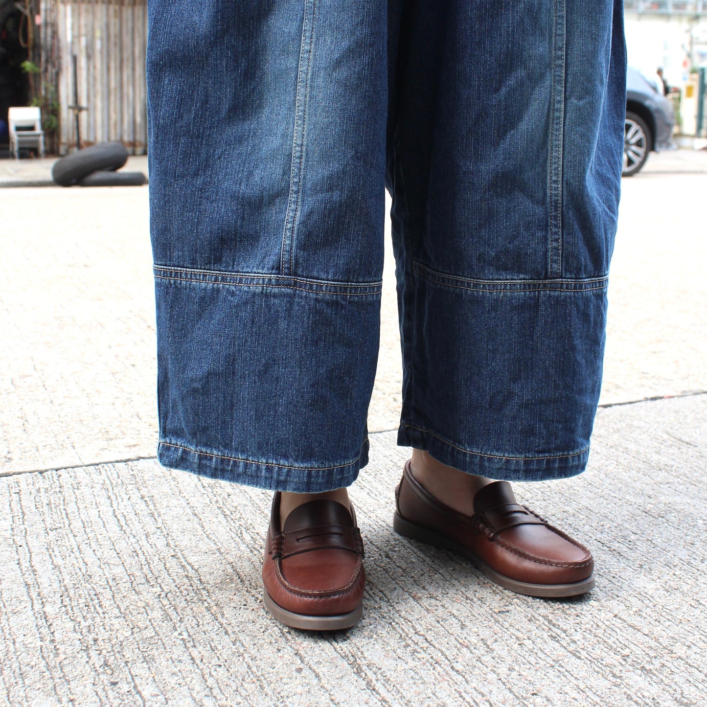 Brocante - Tonneau 11OZ Denim Pants(Used Wash)