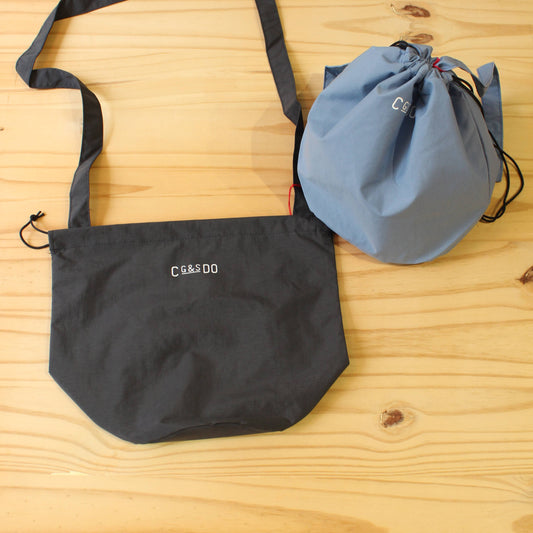 CLASKA Gallery & Shop "DO"- 巾着 Nylon Drawstring Shoulder Bag