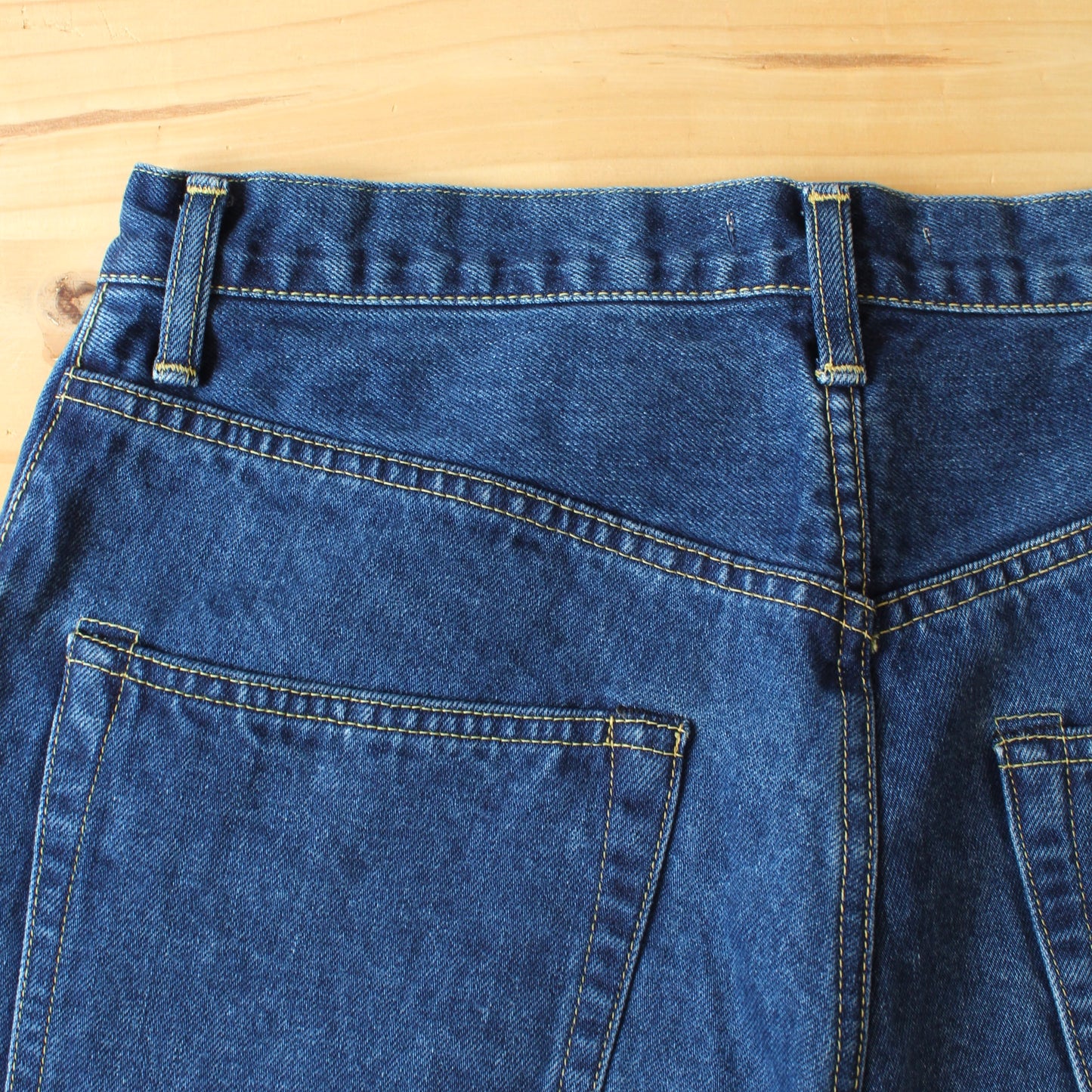 HATSKI - Loose Tapered Washi(日本和紙) Denim (Used Blue)