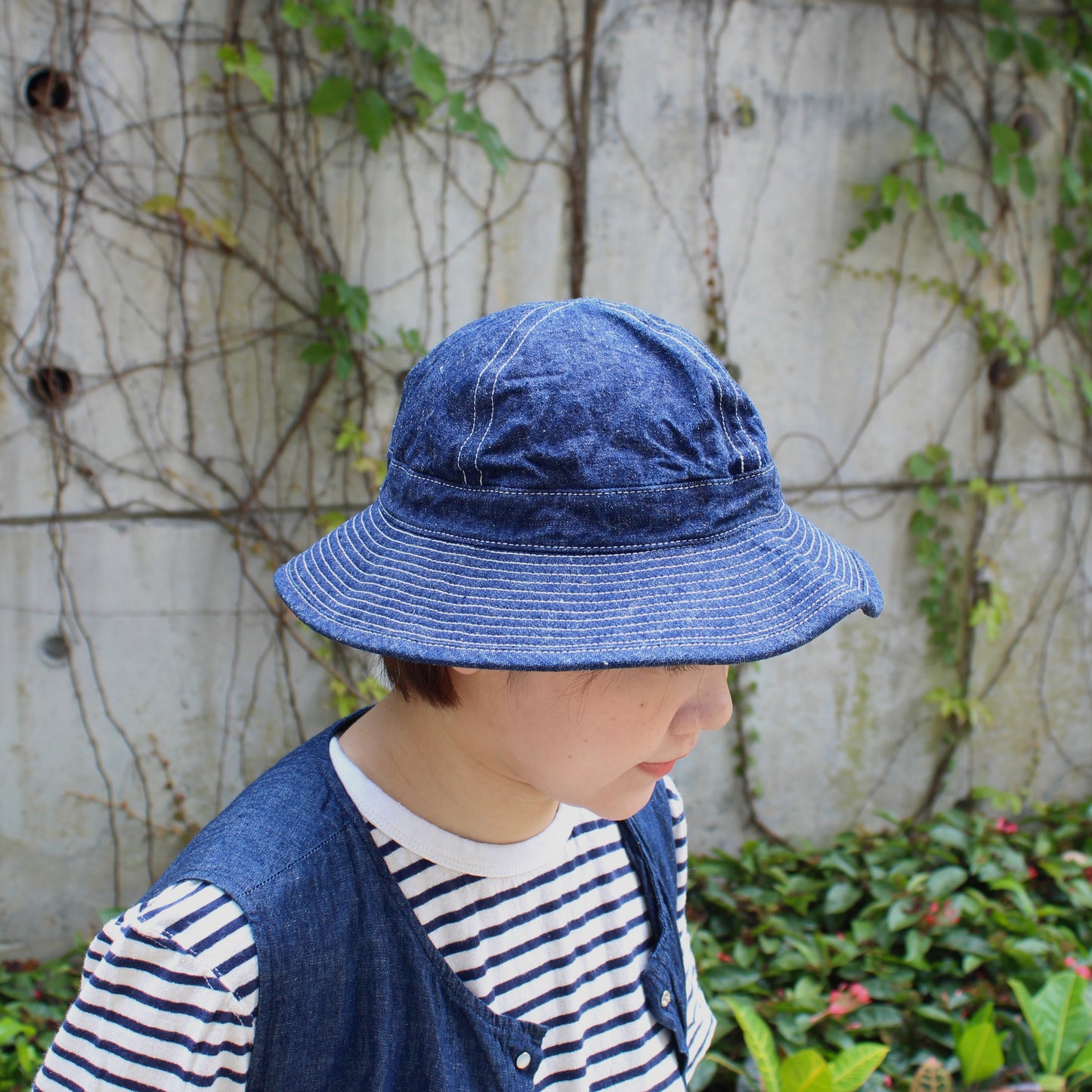 OrSlow - STANDARD ITEM US NAVY DENIM HAT