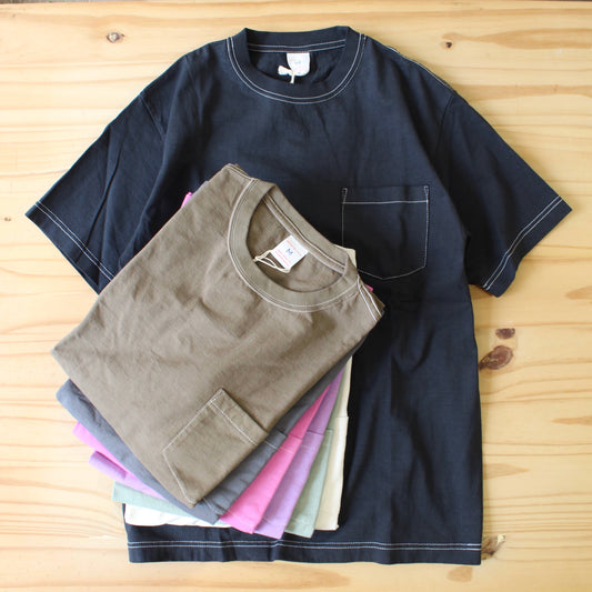 AheHee -Heavyweight Pocket Tee