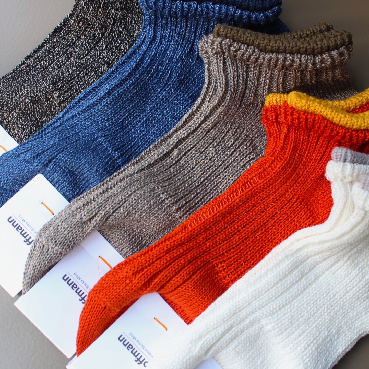 Hoffmann - Linen Layered Rib Socks