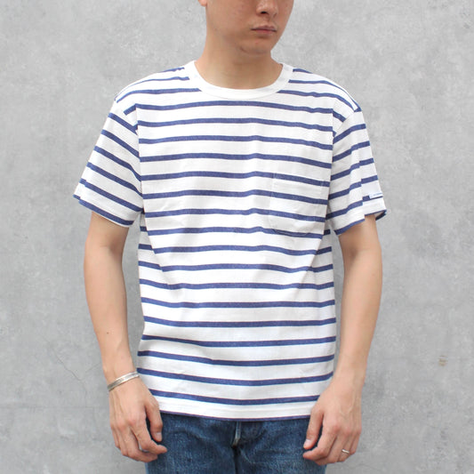 BIWACOTTON - STANDARD BORDER POCKET TEE