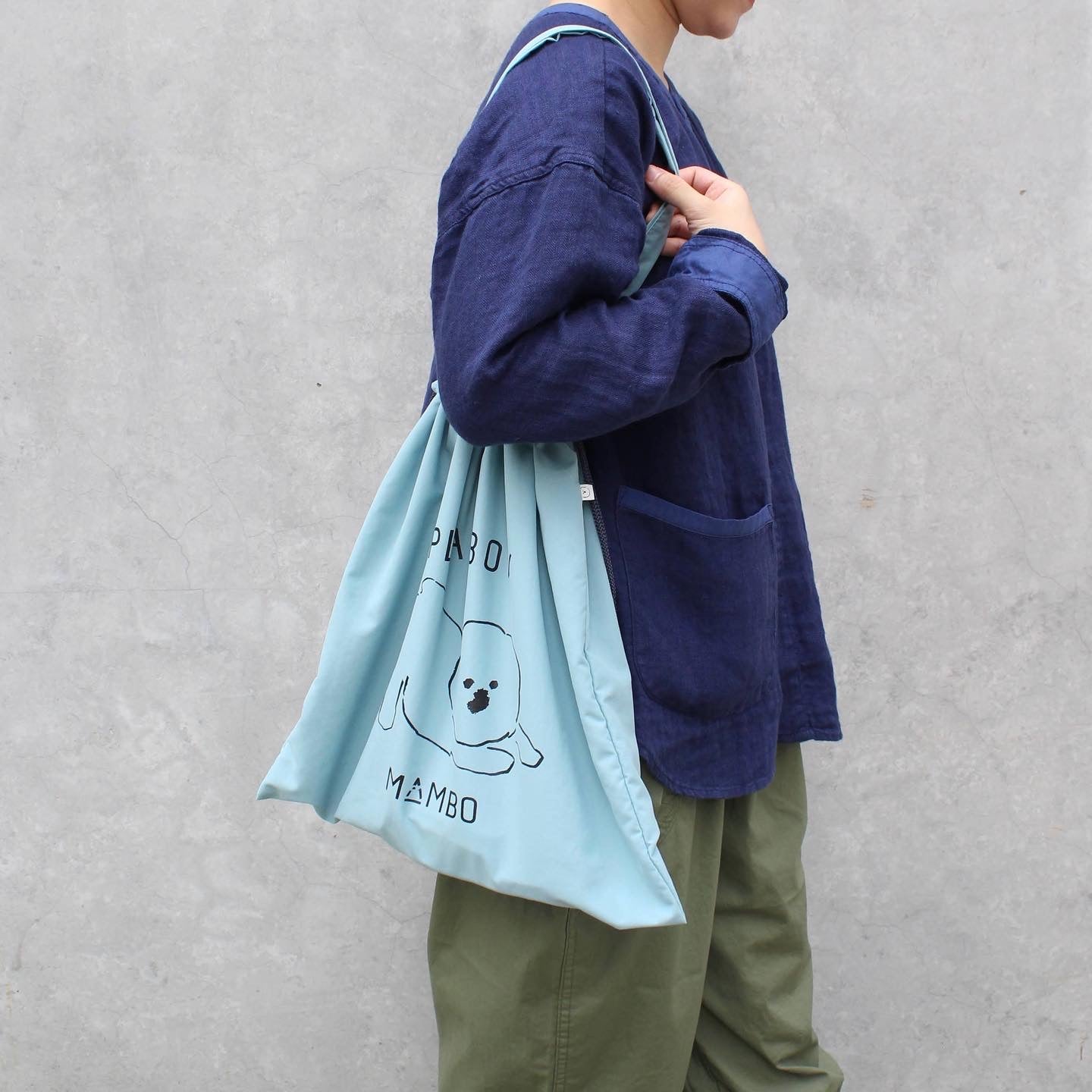 CLASKA Gallery & Shop "DO"- MAMBO PLAY Nylon Drawstring Bag