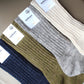 Hoffmann - LINEN ORGANIC COTTON RIB SOCKS