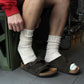 Hoffmann - LINEN ORGANIC COTTON RIB SOCKS